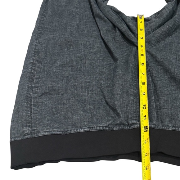 prAna Vaha Hemp Blend Yoga Pants Charcoal Comfort Outdoors Athletic Size XL - Picture 10 of 13